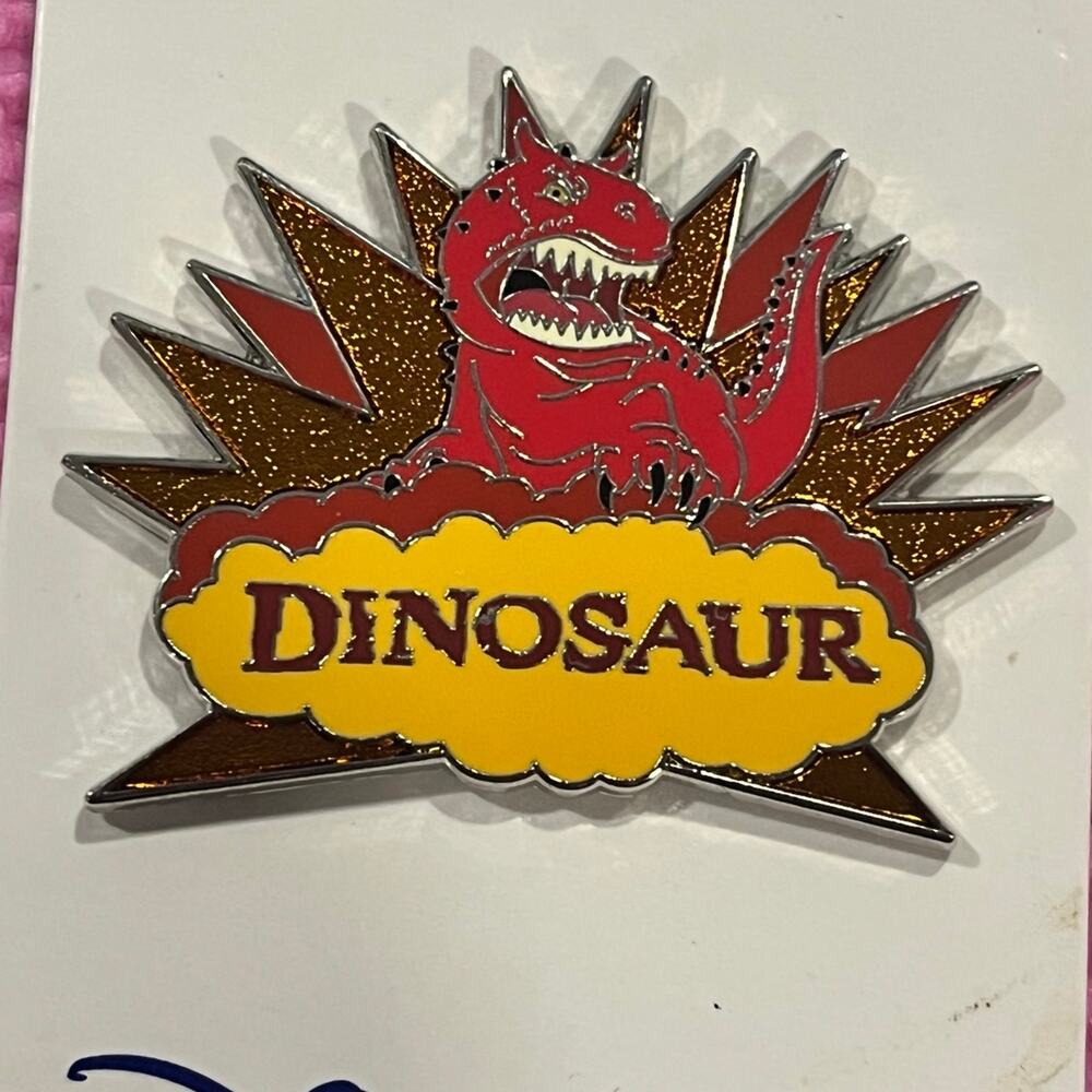 Dinosaur ride, farewell Pin, Walt Disney World, Animal Kingdom dinosaur pin